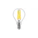 Philips LED Verlichting | Officieel distributeur LED Filament Helder Glas - P45 Kogellamp - E14 fitting -  5.9W 806lm  - DTW 922-927 Dim To Warm | Beste Kleurweergave - Dimtone Dimbaar