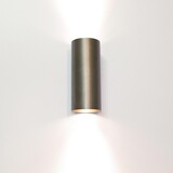 Artdelight LED Wandlamp rond IP20 -  154MM - Up Down - Licht Brons - 2-Lichts | GU10 fitting  - 230v