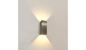 LCB LED LED Wandlamp XL - IP20 - 240MM - Up and Down - Brons | 100MM hoog - 2x GU10 fitting - 230v LCB LED LED Wandlamp XL - IP20 - 240MM - Up and Down - Brons | 100MM hoog - 2x GU10 fitting - 230v