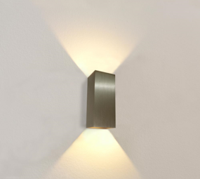 LCB LED Europe  LED Wandlamp XL - IP20 - 240MM - Up and Down - Brons | 100MM hoog - 2x GU10 fitting - 230v