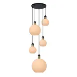 Lucide JULIUS - Hanglamp - 5xE27 - Opaal Lucide JULIUS - Hanglamp - 5xE27 - Opaal