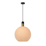 Lucide JULIUS - Hanglamp - Ø 40 cm - 1xE27 - Opaal Lucide JULIUS - Hanglamp - Ø 40 cm - 1xE27 - Opaal