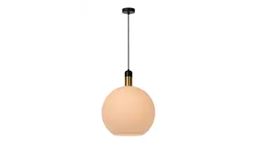 Lucide JULIUS - Hanglamp - Ø 40 cm - 1xE27 - Opaal Lucide JULIUS - Hanglamp - Ø 40 cm - 1xE27 - Opaal