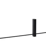 Lucide Wandlamp - LED - 1x10W 2700K - Zwart