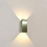 LCB LED Europe  LED Wandlamp XL - IP20 - 240MM - Up and Down - Goud | 100MM hoog - 2x GU10 fitting - 230v