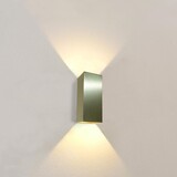 LCB LED LED Wandlamp XL - IP20 - 240MM - Up and Down - Goud | 100MM hoog - 2x GU10 fitting - 230v LCB LED LED Wandlamp XL - IP20 - 240MM - Up and Down - Goud | 100MM hoog - 2x GU10 fitting - 230v