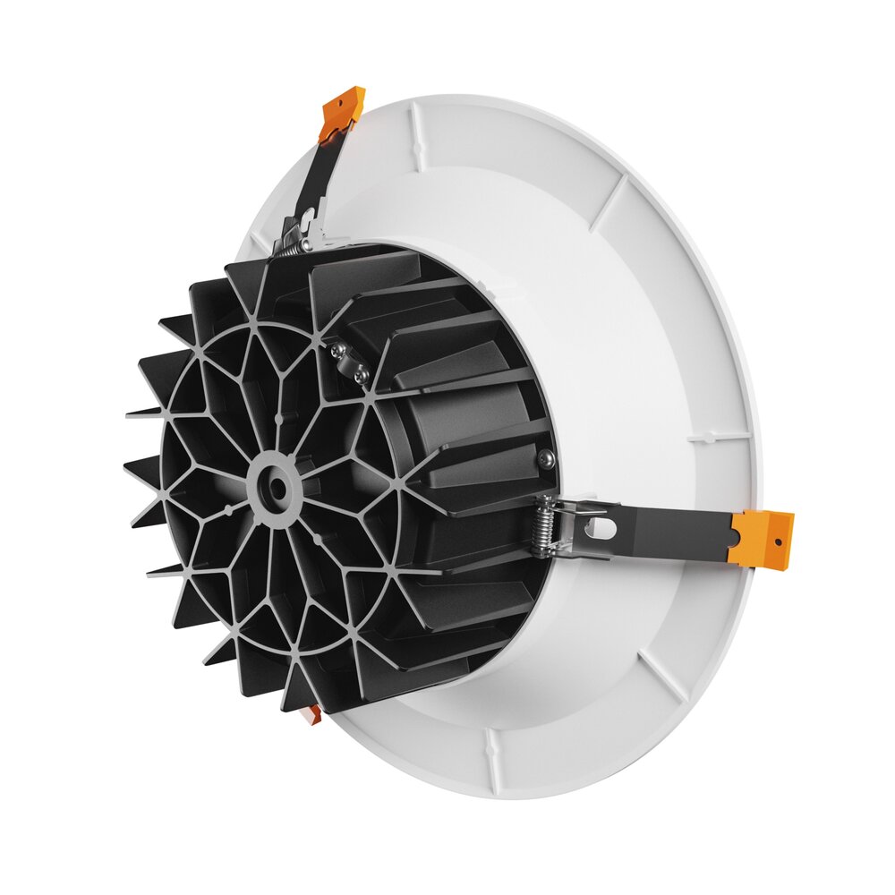 Spectrum voor de installateur LED Downlight XL 310MM - Verzonken Wit - 19W 2850Lm - 840 Helder Wit | Zaagmaat 260MM