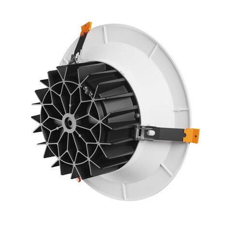 Spectrum LED Downlight XL 310MM - Verzonken Wit - 19W 2850Lm - 840 Helder Wit | Zaagmaat 260MM Spectrum LED Downlight XL 310MM - Verzonken Wit - 19W 2850Lm - 840 Helder Wit | Zaagmaat 260MM