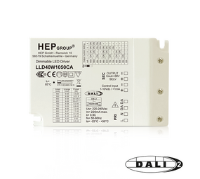 LED DALI driver 40W - Dipswitch 0.5-1.05A 46V | Geschikt voor LED panelen