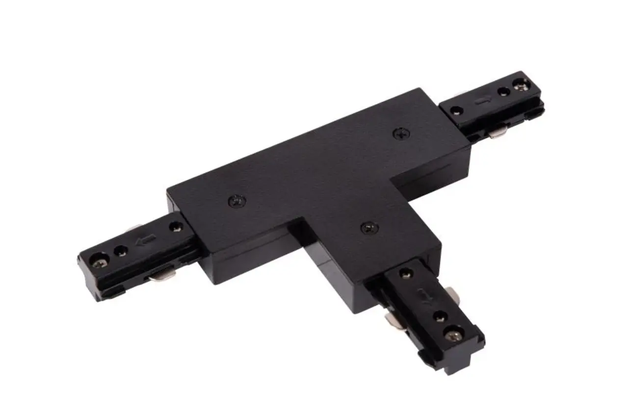 Lucide 1-Fase Spanningsrail toebehoren | T verbinding - Koppelstuk - Zwart Lucide 1-Fase Spanningsrail toebehoren | T verbinding - Koppelstuk - Zwart