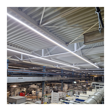 LCB LED Europe  LED Lichtlijn retrofit 1504MM - Retrofit - 4000K 840 - 32/40/48/56W Dipswitch lichtsterkte instelbaar - 150Lm/PW - 90 Gr