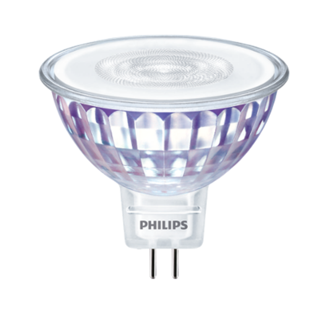 Philips LED Verlichting | Officieel distributeur LED Spot 12V - GU5.3 MR16 fitting - 5.8W 345Lm  - Glas -  DTW 922-927 Dim To Warm | Beste Kleurweergave - Dimtone Dimbaar -  vervangt 35W