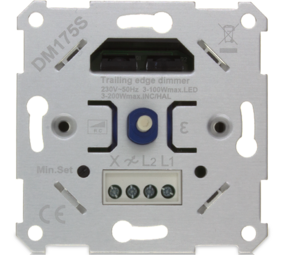 LCB LED Europe  LED dimmer inbouw 5-150W  | TRIAC  Fase-afsnijding - Universeel