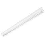 Macbright LED Bandraster Opbouw IP20  - LLX Louvre Wit  - 150cm - 30W 3510Lm - 3000K 830 Warm wit | Alu raster - 230v
