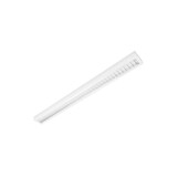 Macbright LED Bandraster Opbouw IP20  - LLX Louvre Wit  - 150cm - 30W 3510Lm - 3000K 830 Warm wit | Alu raster - 230v