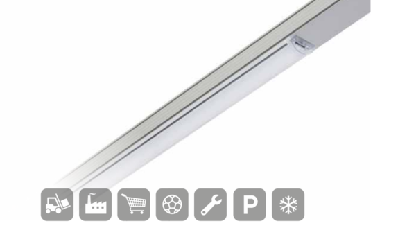 LCB LED Europe LED Lichtlijn Armatuur - 4000K 840 - 70W 144Lm/PW - 54.000 branduur - L90B50 LCB LED Europe LED Lichtlijn Armatuur - 4000K 840 - 70W 144Lm/PW - 54.000 branduur - L90B50