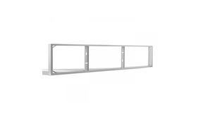 LCB LED LED Paneel opbouw framesysteem - Klik Systeem - 150x30x7 cm - Wit aluminium - Geschikt voor Backlit en Sidelit panelen LCB LED LED Paneel opbouw framesysteem - Klik Systeem - 150x30x7 cm - Wit aluminium - Geschikt voor Backlit en Sidelit panelen