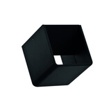 LCB LED LED Wandlamp Up Downlight - IP54 Zwart - BOXX  S 100MM - 6W 540Lm - 2700K 827 Warm wit |  100MM hoog  - 230v LCB LED LED Wandlamp Up Downlight - IP54 Zwart - BOXX  S 100MM - 6W 540Lm - 2700K 827 Warm wit |  100MM hoog  - 230v