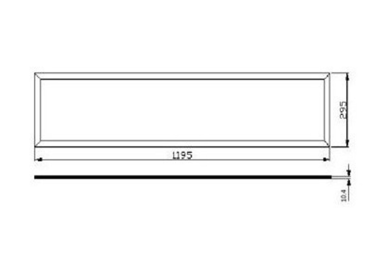 LCB LED LED Paneel Backlit 36W  3960Lm - 6000K 865 Koud Wit  | Flikkervrij - 5 jaar garantie LCB LED LED Paneel Backlit 36W  3960Lm - 6000K 865 Koud Wit  | Flikkervrij - 5 jaar garantie