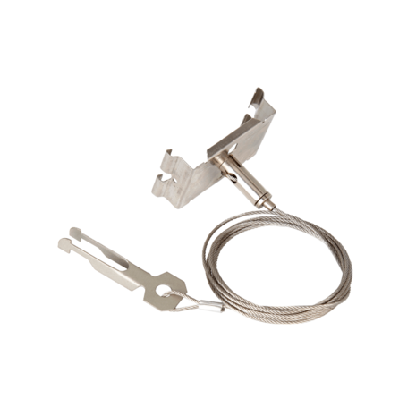 LCB LED Lichtlijn Pendelset - met deck hanger - 1.5m staaldraad LCB LED Lichtlijn Pendelset - met deck hanger - 1.5m staaldraad