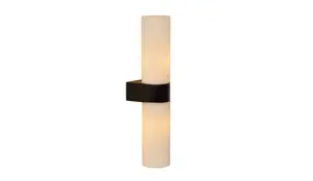 Lucide Wandlamp  - 2xG9 - IP44 - Zwart Lucide Wandlamp  - 2xG9 - IP44 - Zwart