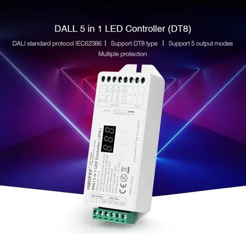 LCB LED LED Strip DALI - DT8 Controller 20A  | DL-X Miboxer RGB + CCT + DIM 12/ 24V