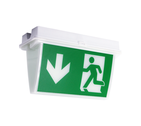 LCB LED Europe  LED Noodverlichting Opbouw - Plafond Montage - 5.5W | 3H incl. Pictogrammen PVC