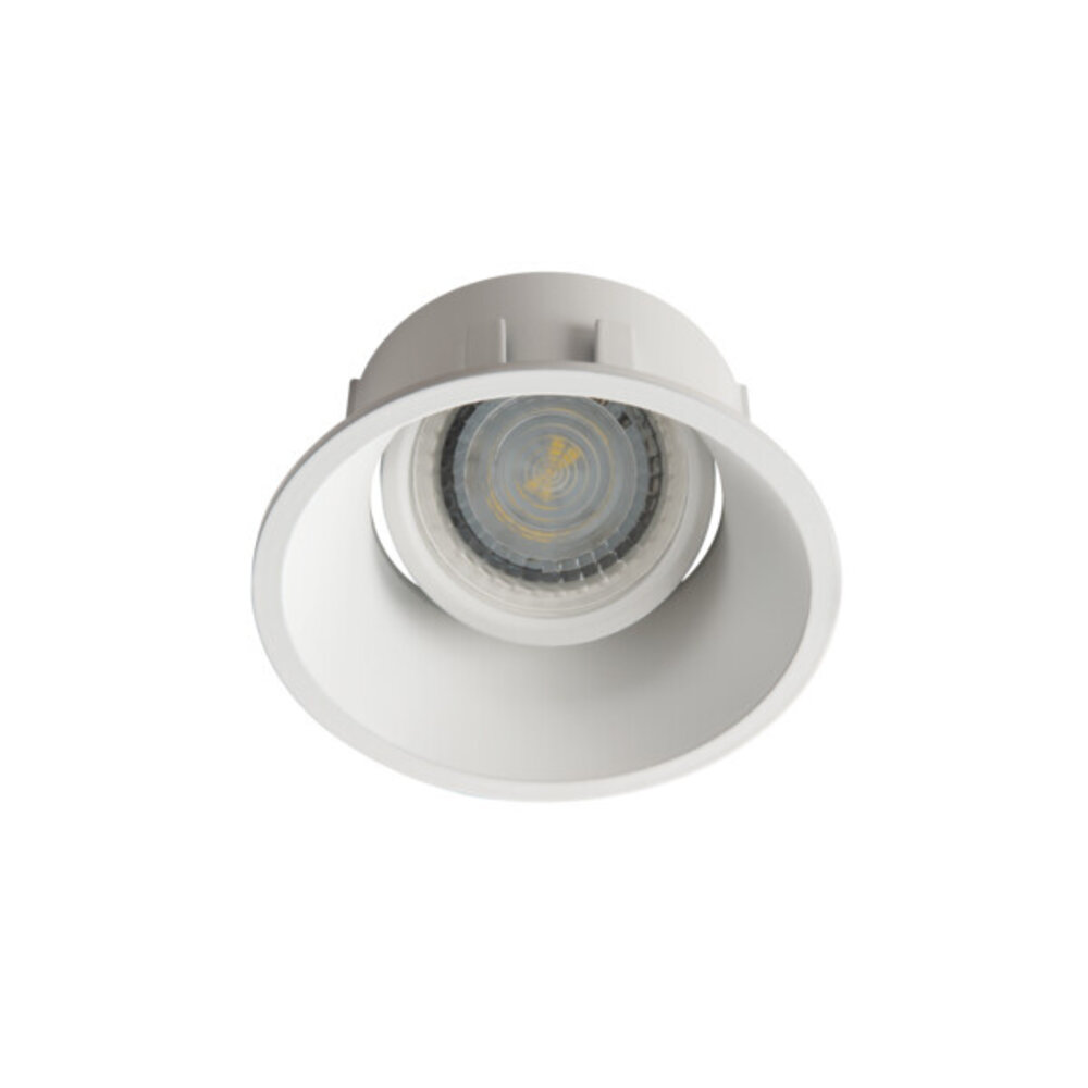 Kanlux Inbouwspot Rond GU10 - Verzonken - Kantelbaar IVRI Wit - 92MM | IP20 Zaagmaat 83mm - GU10 Fitting Kanlux Inbouwspot Rond GU10 - Verzonken - Kantelbaar IVRI Wit - 92MM | IP20 Zaagmaat 83mm - GU10 Fitting