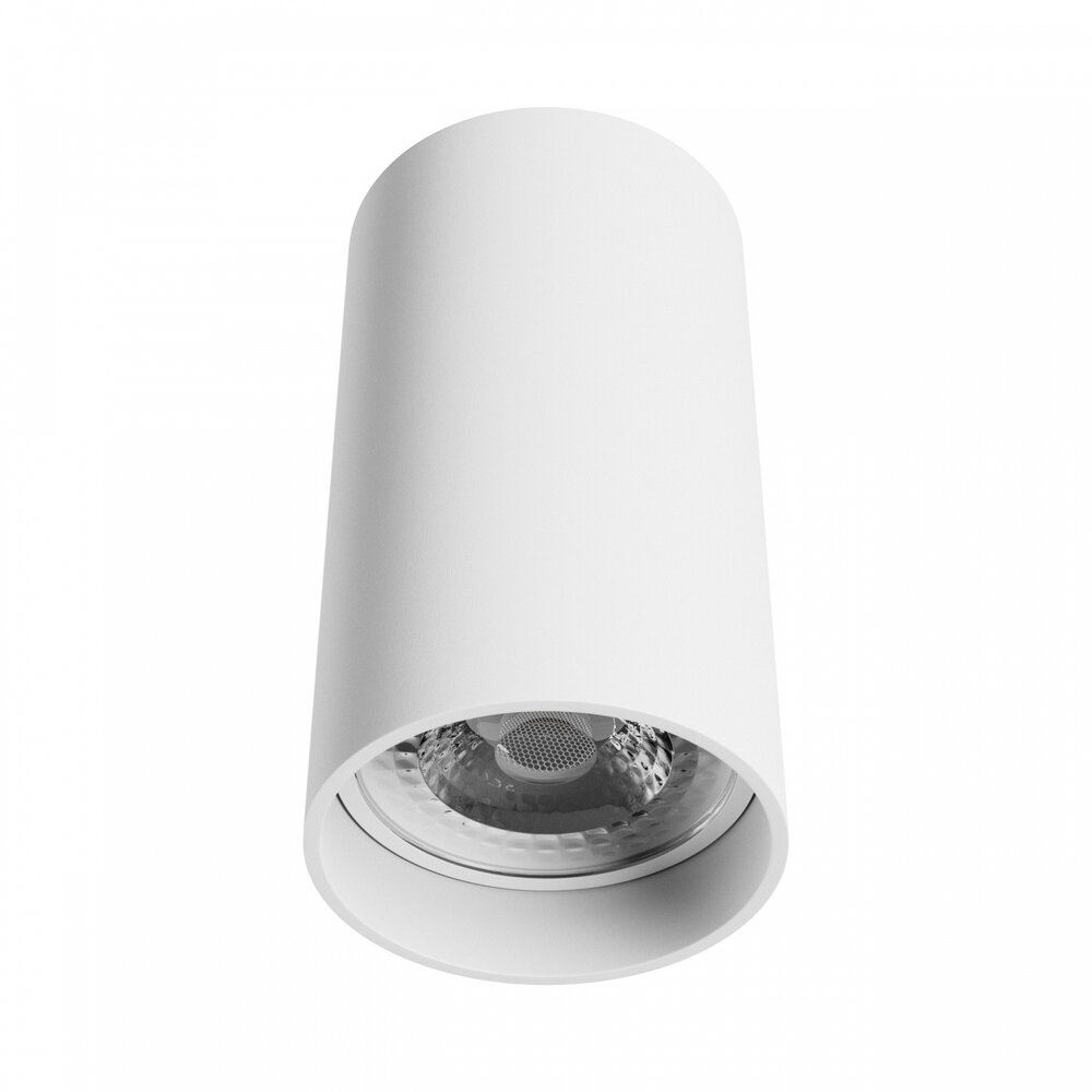 Spectrum LED Plafondspot GU10 - Tube 100MM - Wit - CHLOE VARIOSA Opbouw  | 55MM Breed - GU10 Fitting  - 230v
