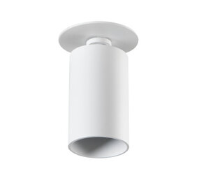 Kanlux LED Inbouw Richtspot IP20 - GU10 90MM - Mat Wit | Richtbaar - GU10 Fitting -  Zaagmaat 70MM
