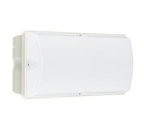 Philips LED Verlichting | Officieel distributeur LED Bulkhead Ledinaire WL055V Wit 6W 630lm - 840 Koel Wit | 374x150mm – IP65