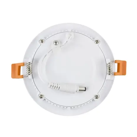 LCB LED Europe  LED Inbouwspot - Ultrla slim Downlight 120MM - Rond Wit - 6W 480Lm - 4000k 840 Helder Wit | IP20 Zaagmaat 110mm