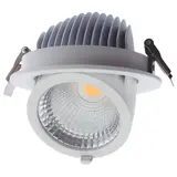 Macbright LED Downlight Kantelbaar - 182MM  Wit -  31.9W 4500Lm - 4000K 940 Koel Wit | Wieland GST18-3 - 5 jaar garantie