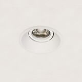 LCB LED Europe  Inbouwspot armatuur IP20 - Verzonken - Candice 85MM - Matt Wit - 1-Lichts | GU10 Fitting - Zaagmaat 75MM