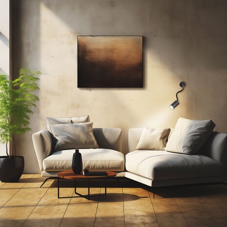 Spectrum Wandlamp FLEX - Zwart - GU10 - IP20