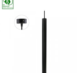 Spectrum voor de installateur Hanglamp - Zwart - Chloe Slim - GU11/MR11 Fitting - 40X500MM