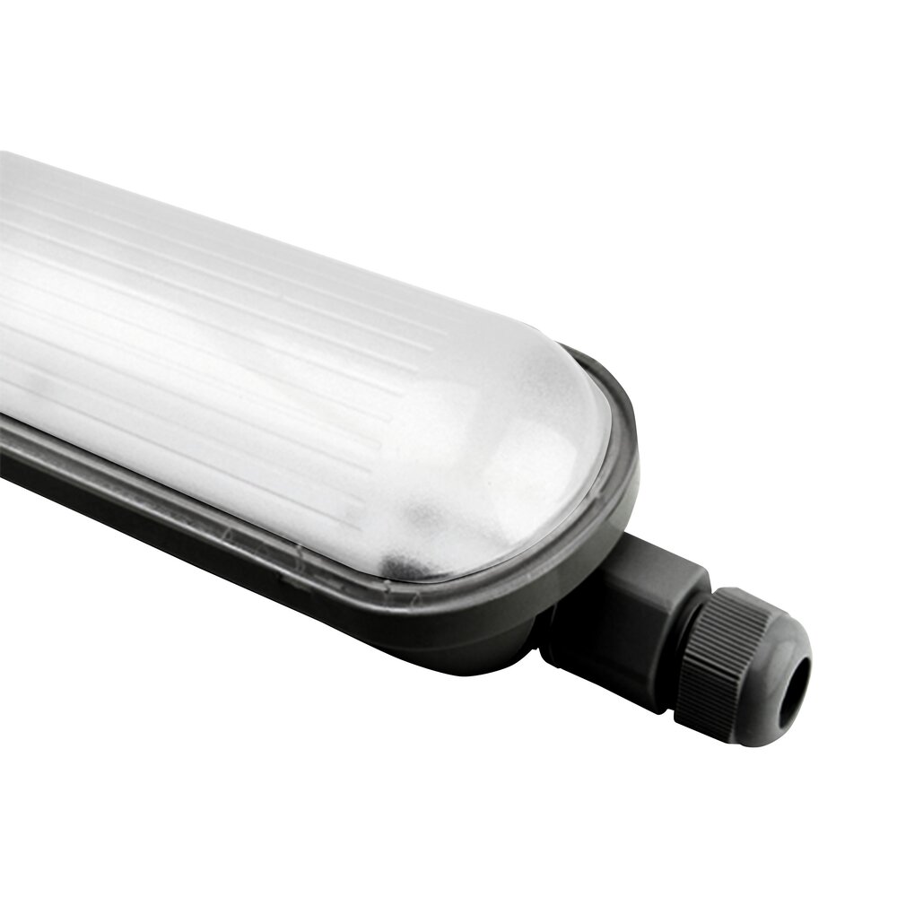 Spectrum voor de installateur LED Montagebalk IP65 - 120cm Zwart - Limea Gigant - 38W 6612Lm - 4000K 840 Helder wit | 120Gr - IK10 - 5 jaar garantie