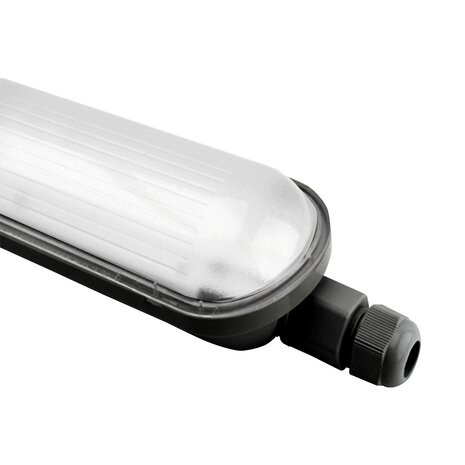 Spectrum voor de installateur LED Montagebalk IP65 - 120cm Zwart - Limea Gigant - 38W 6612Lm - 4000K 840 Helder wit | 120Gr - IK10 - 5 jaar garantie