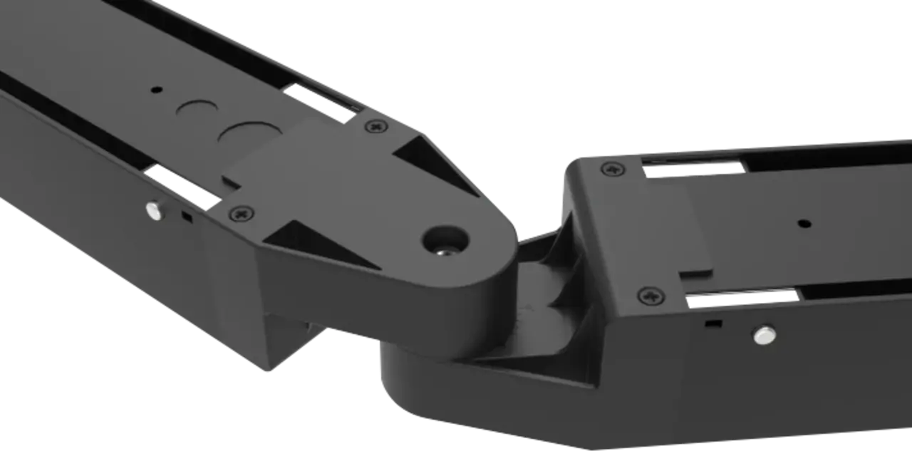 LED line verlichting - Betaalbare Professionele LED Oplossingen Montagebalk PRIME  Linear  L Connector Zwart