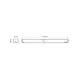 LED line verlichting - Betaalbare Professionele LED Oplossingen PRIME  Linear - 60W - 4000K  -7800lm - 0-10V Dimbaar  - 60*110° - Zwart - 1444mm