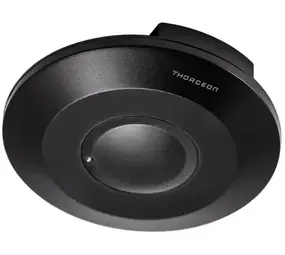 LCB LED Europe  Bewegingssensor zwart opbouw 360° - IP20 - max. 1000W - Microgolf