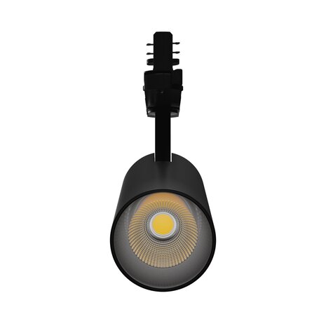 Spectrum voor de installateur LED Railspot Zwart Tracklight - Universeel 3-Phase - 25W 104lm p/w - 4000K helder wit licht