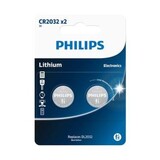 Philips LED Verlichting | Officieel distributeur Philips Lithium Batterij CR2032 - 2 stuks Philips LED Verlichting | Officieel distributeur Philips Lithium Batterij CR2032 - 2 stuks