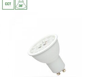 Spectrum voor de installateur LED GU10 - 6W -3000K-4000K-6000K/ CCT - 38°