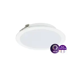 Philips LED Verlichting | Officieel distributeur LED Downlight Ledinaire DN065B Metaal Wit 19W 2000lm 110D - 830-840-865 CCT | 225mm - Zaagmaat 200mm - IP20
