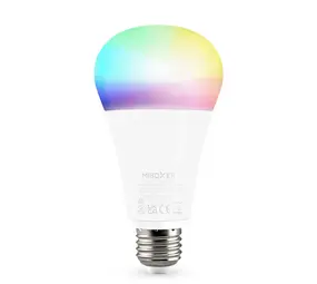 Mi-Light LED Lamp E27 Fitting - 12W 1100Lm - RGB+CCT | MIBOXER FUT105ZR  - Zigbee 3.0 + RF 2.4Ghz - Dimbaar