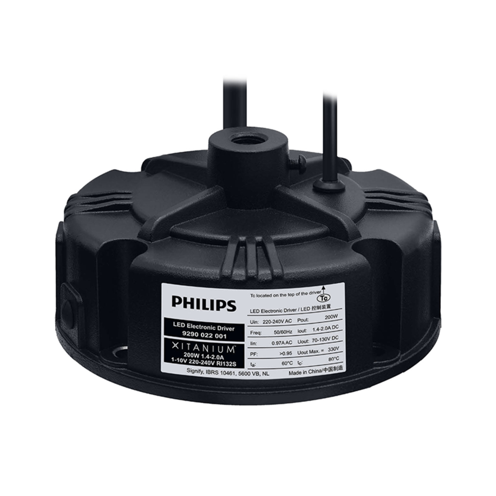 Philips LED Verlichting | Officieel distributeur LED Highbay IP65 - 1-10V Dimbaar - 150W 22500Lm - 4000K 840 Koel Wit  | 230V