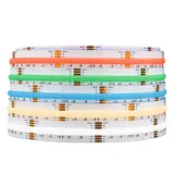 LCB LED Europe LED Strip 24V FCOB - 5 Meter 80W - 16W/M - RGB+CCT | 960 LEDS/ M - 12mm - IP30 LCB LED Europe LED Strip 24V FCOB - 5 Meter 80W - 16W/M - RGB+CCT | 960 LEDS/ M - 12mm - IP30