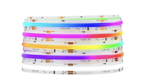 LCB LED Europe  LED Strip Digitaal 24V FCOB - 5 Meter 105W - 21W/M - RGB+WW | 784 LEDS/ M - 10mm - IP30