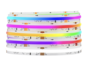 LED Strip Digitaal 24V FCOB - 5 Meter 105W - 21W/M - RGB+WW | 784 LEDS/ M - 10mm - IP30